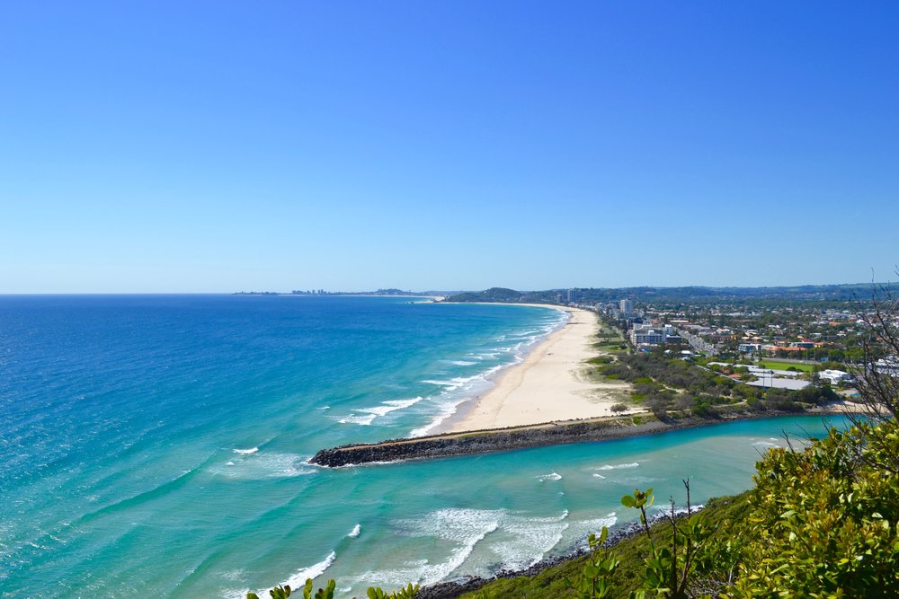 Palm Beach from Burleigh Lookout (Image: © 2018 Inside Gold Coast)
