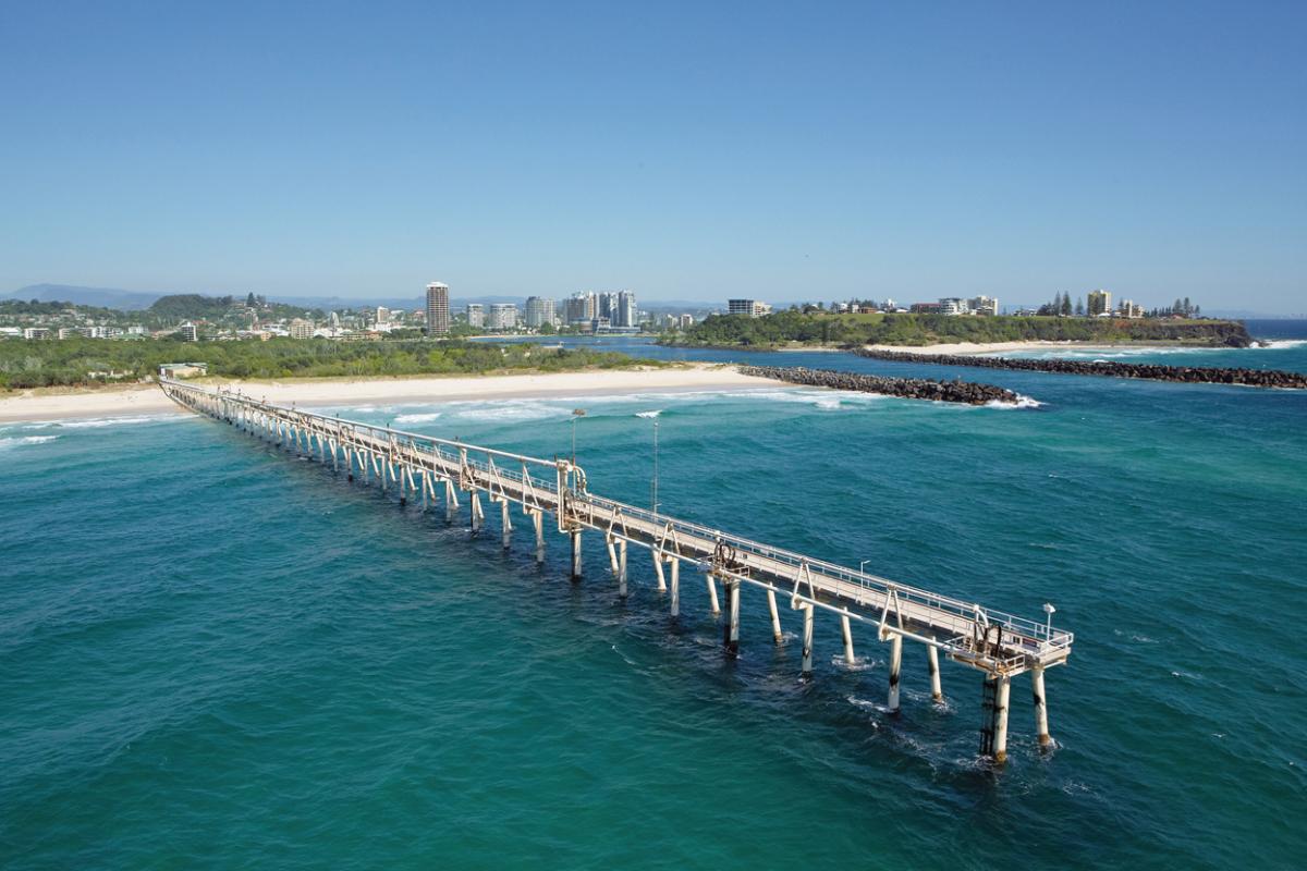 Southport Seaway and Sand Bypass Jetty