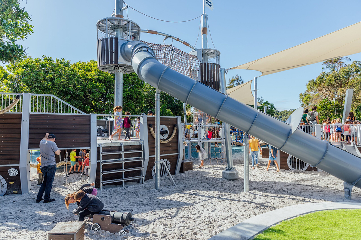 Pirate Park Playground, Palm Beach (image by City of Gold Coast)
