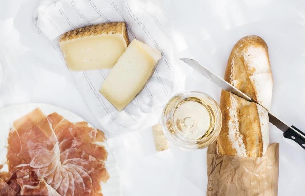 Picnic spread with cheese (image supplied)