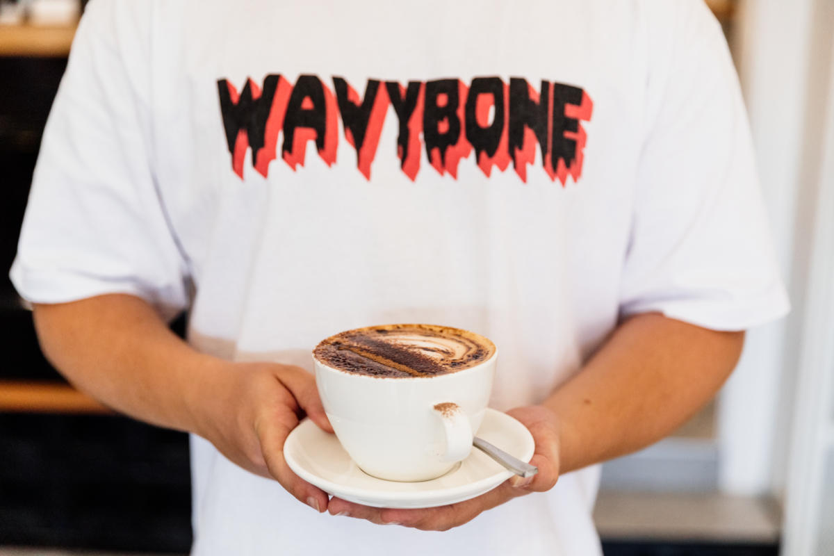 Wavy Bone's coffee (Image: © 2020 Inside Gold Coast)