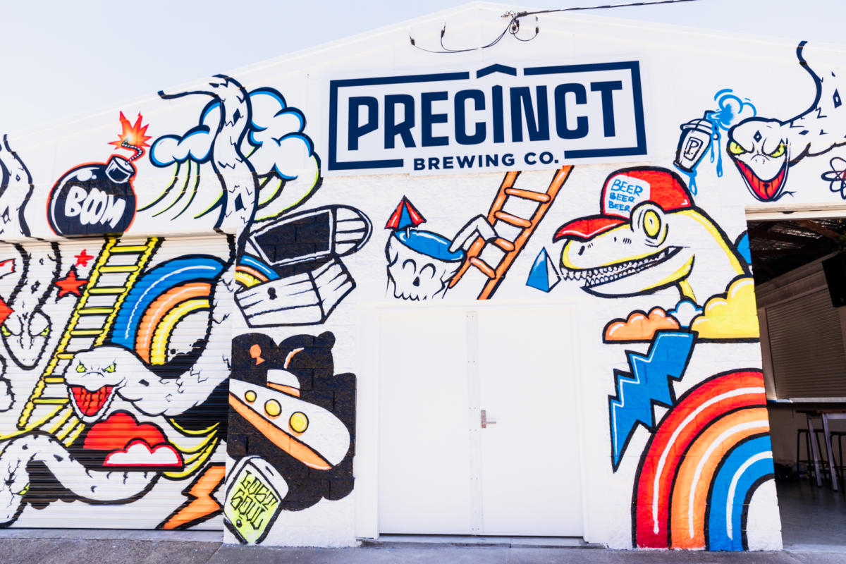 Precinct Brewing Co. entrance (Image: © 2020 Inside Gold Coast)