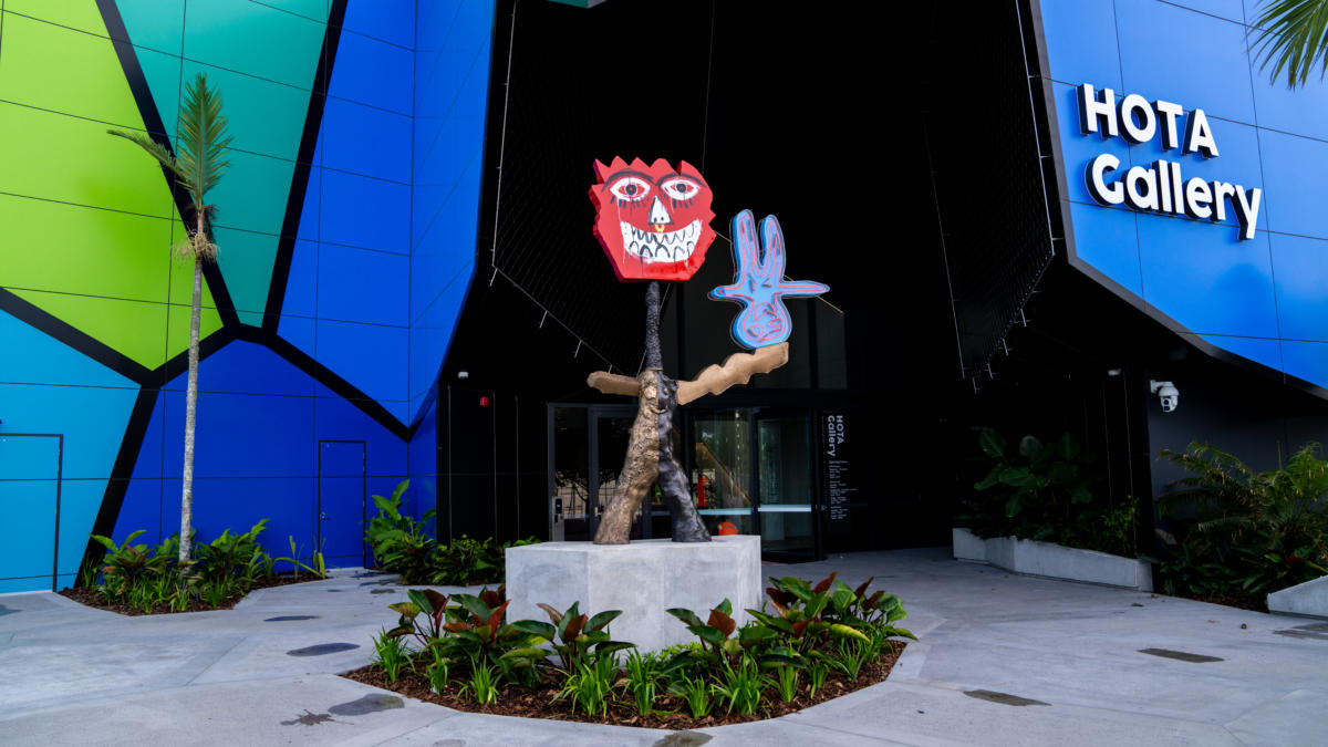 HOTA Art Gallery entrance (image supplied)