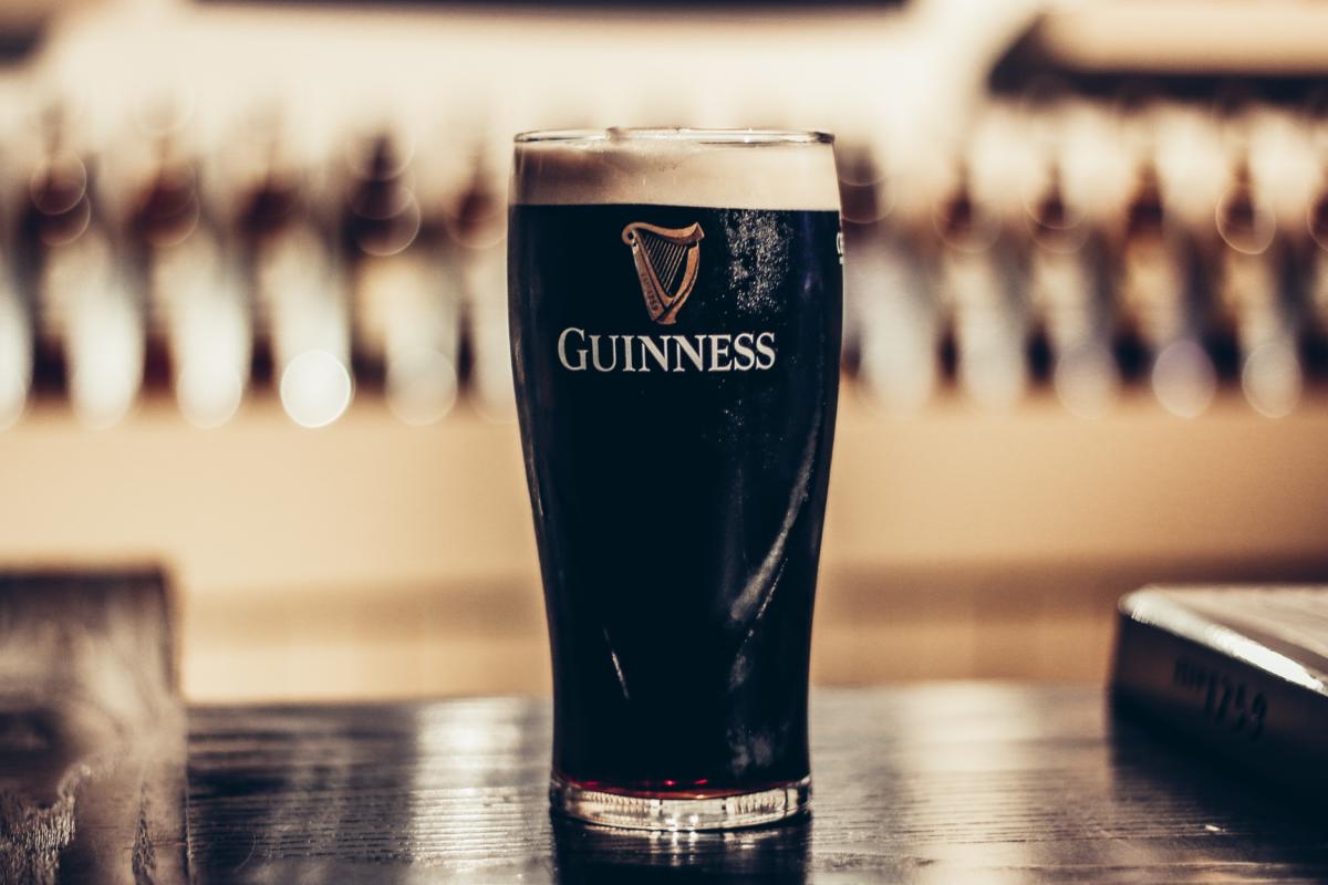 Guinness glass (image supplied)