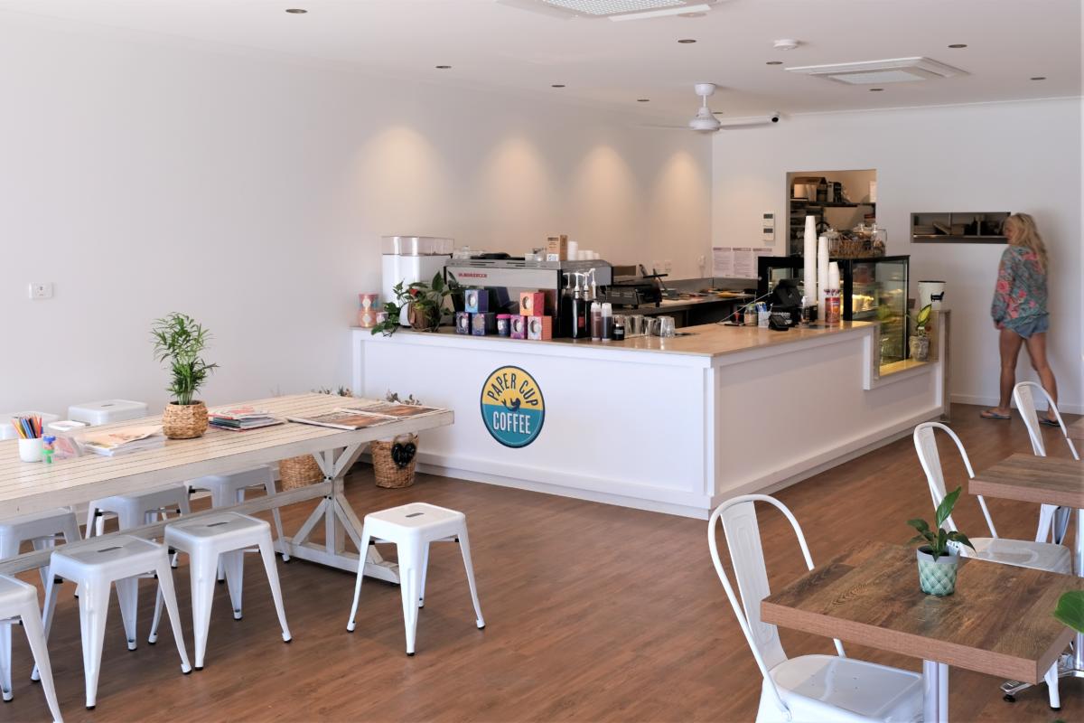 Papercup Coffee interior (Image: © 2021 Inside Gold Coast)