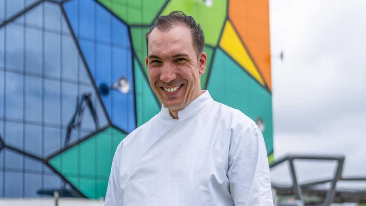 Dayan Hartill-Law - Execuative Chef of Palette Restaurant (image supplied)
