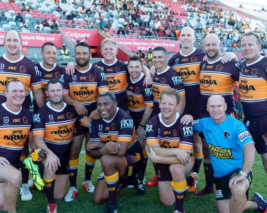 Ben Hannant playing for the Broncos (image supplied)