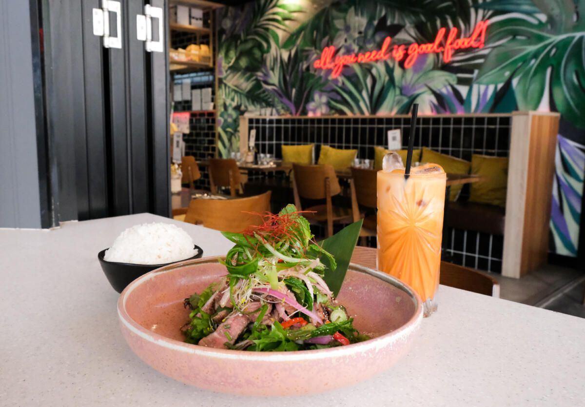 Spice Kitchen & Bar Crying Tiger Beef Salad (Image: © 2021 Inside Gold Coast)
