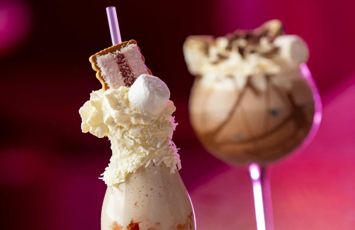 Iced VoVo Shake & The Bee's Knees Mocktail at Cowch (image supplied)