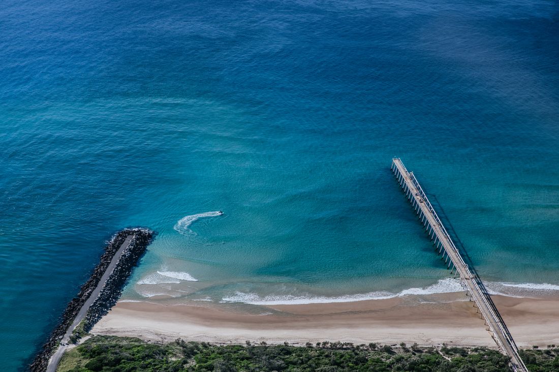The Spit aerial (Image courtesy of Destination Gold Coast)