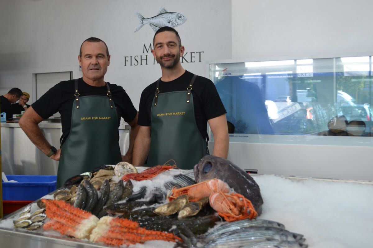 Craig Warren and Paul Gloftis, Miami Fish Market owners (Image: © 2021 Inside Gold Coast)