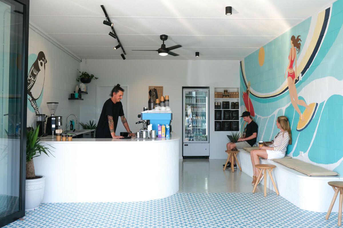 Sparrow Coffee Co. Nobby Beach, interior (Image: © 2021 Inside Gold Coast)