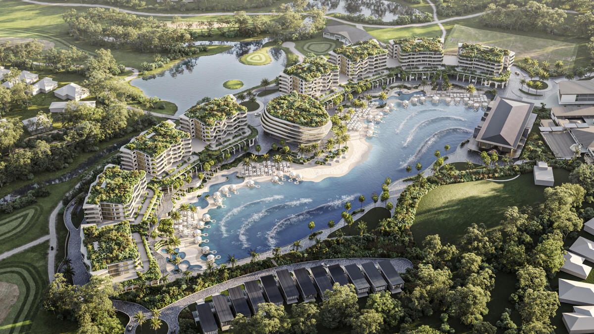 Integrated Golf & Surf Resort at The Club at Parkwood (image supplied)