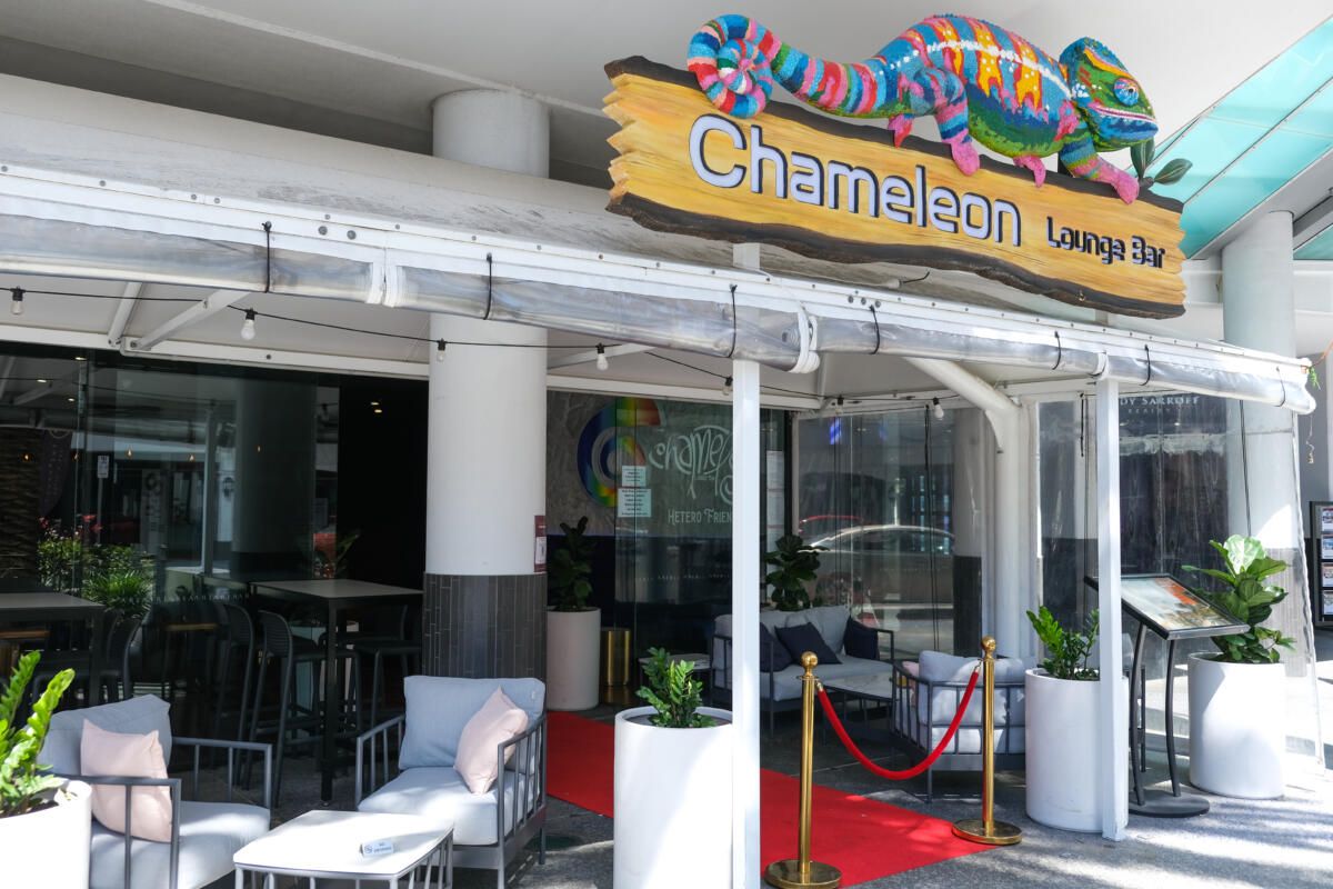 Chameleon Lounge Bar exterior (Image: © 2021 Inside Gold Coast)