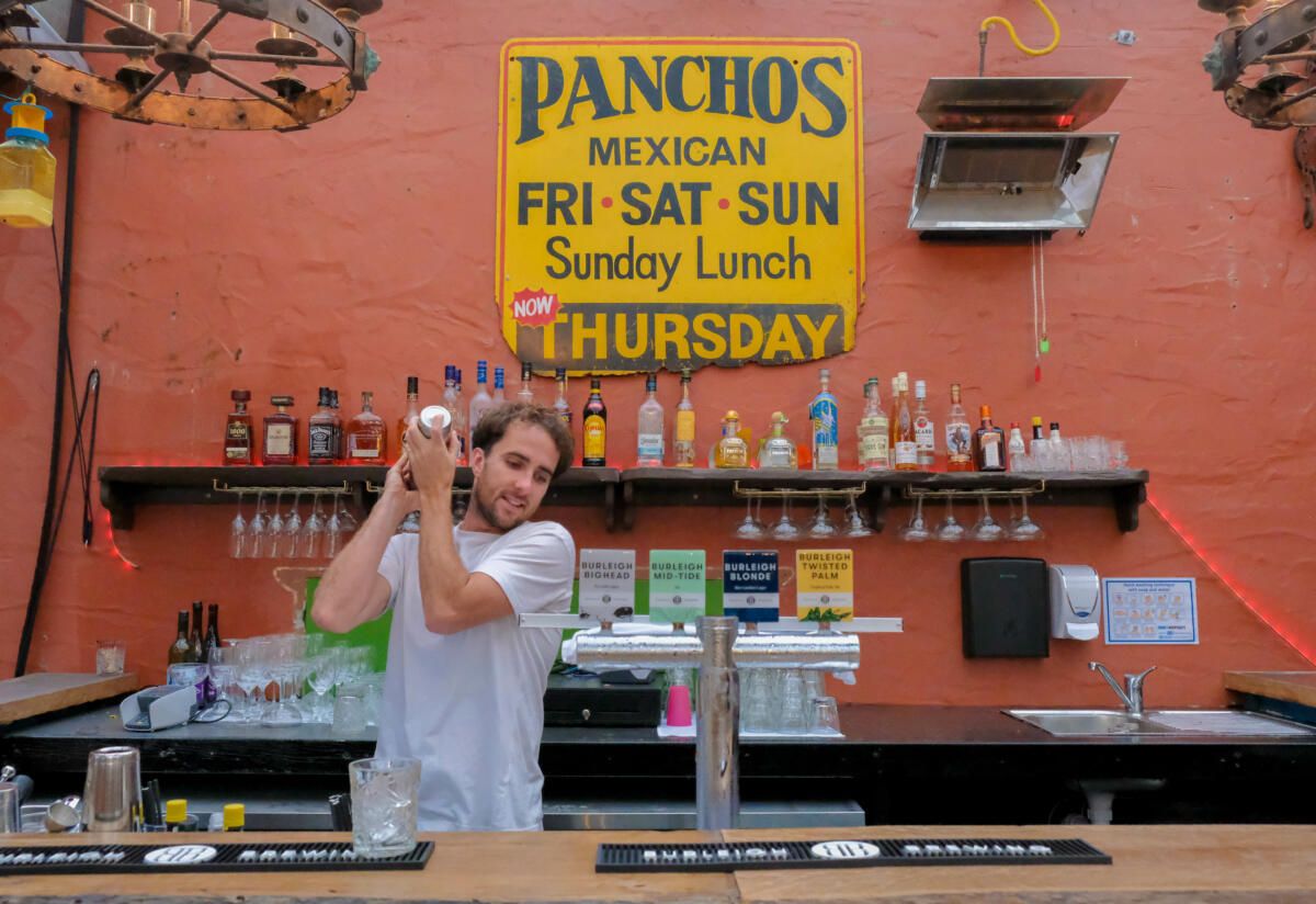 The bar, Panchos (Image: © 2021 Inside Gold Coast)