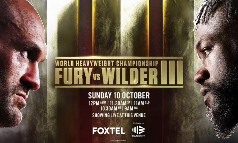World Heavyweight Championship: Fury Vs. Wilder image