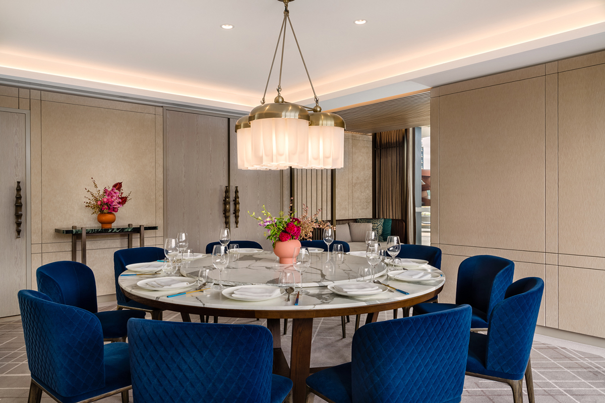Private Dining Room at Tang Court, The Langham Gold Coast (image supplied)