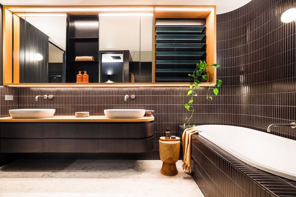 The Eagle's Bathroom, built by Burleigh Constructions (image supplied)