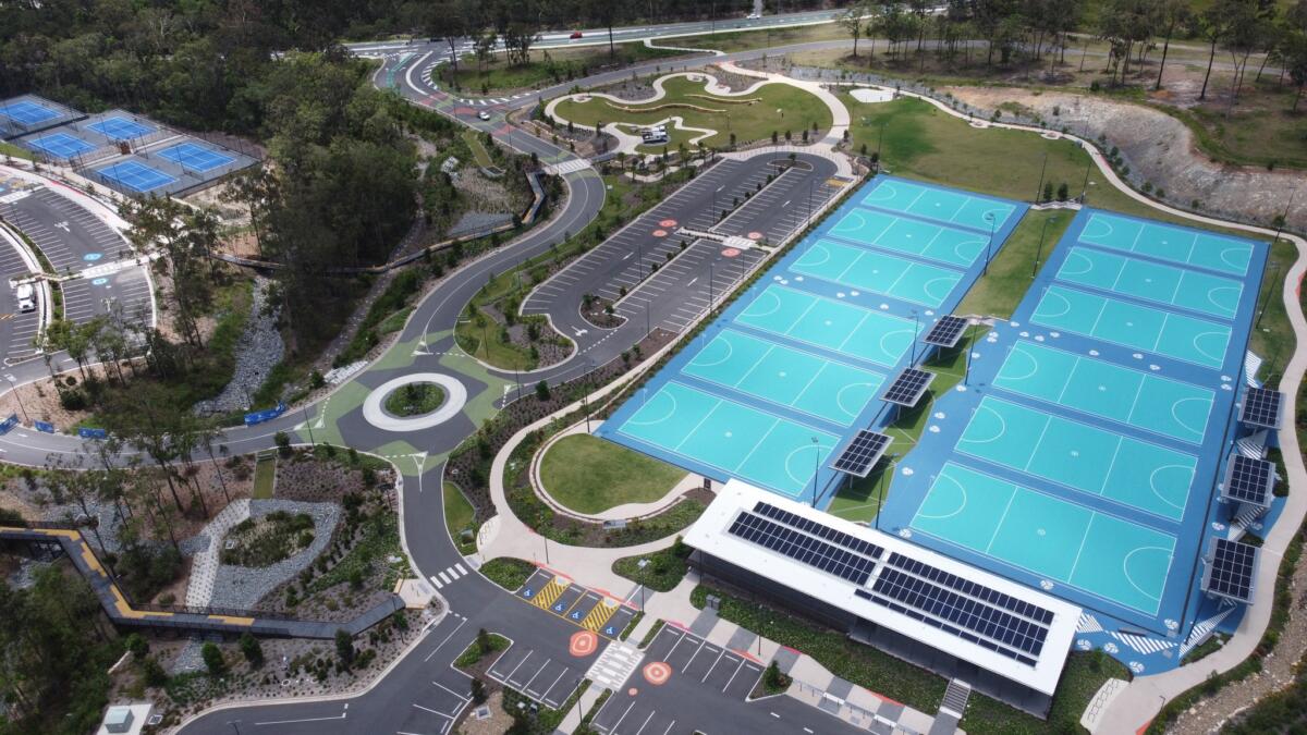 Pimpama Sports Hub Netball Courts (image supplied)