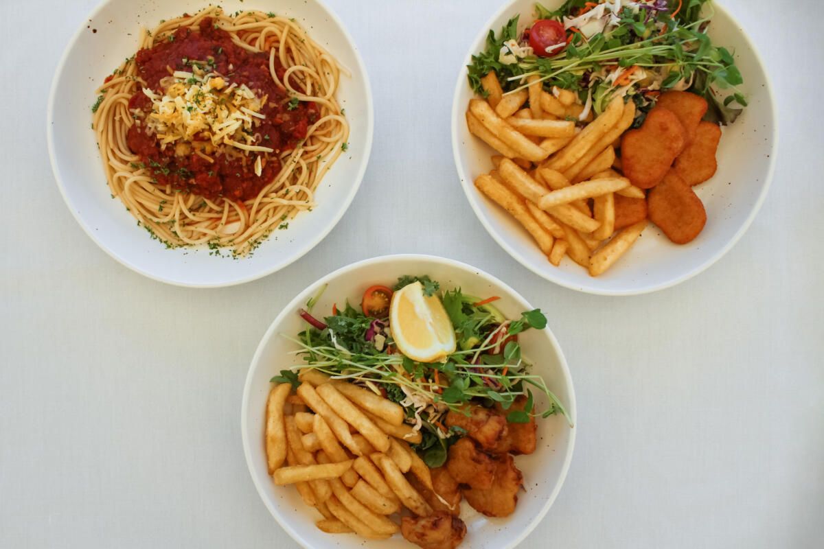 Kids meals at Southport Sharks (image supplied)