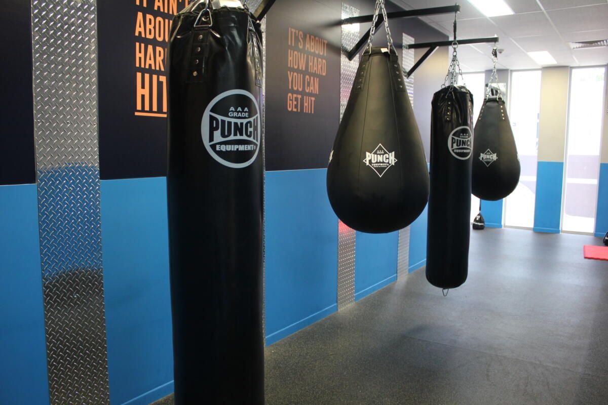 Boxing area, Southport Sharks Health & Fitness Centre (image supplied)