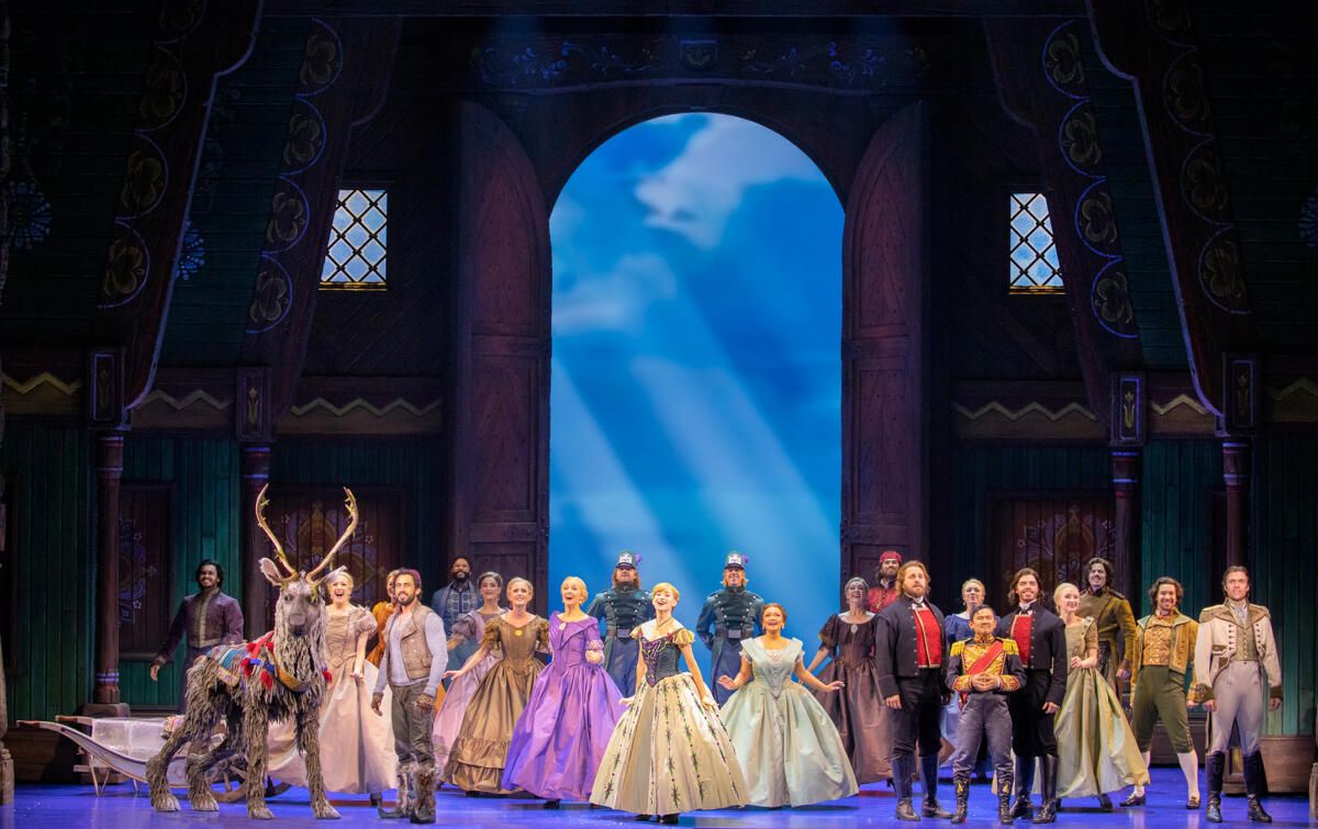 Frozen The Musical Australian Production (photo by Lisa Tomasetti)