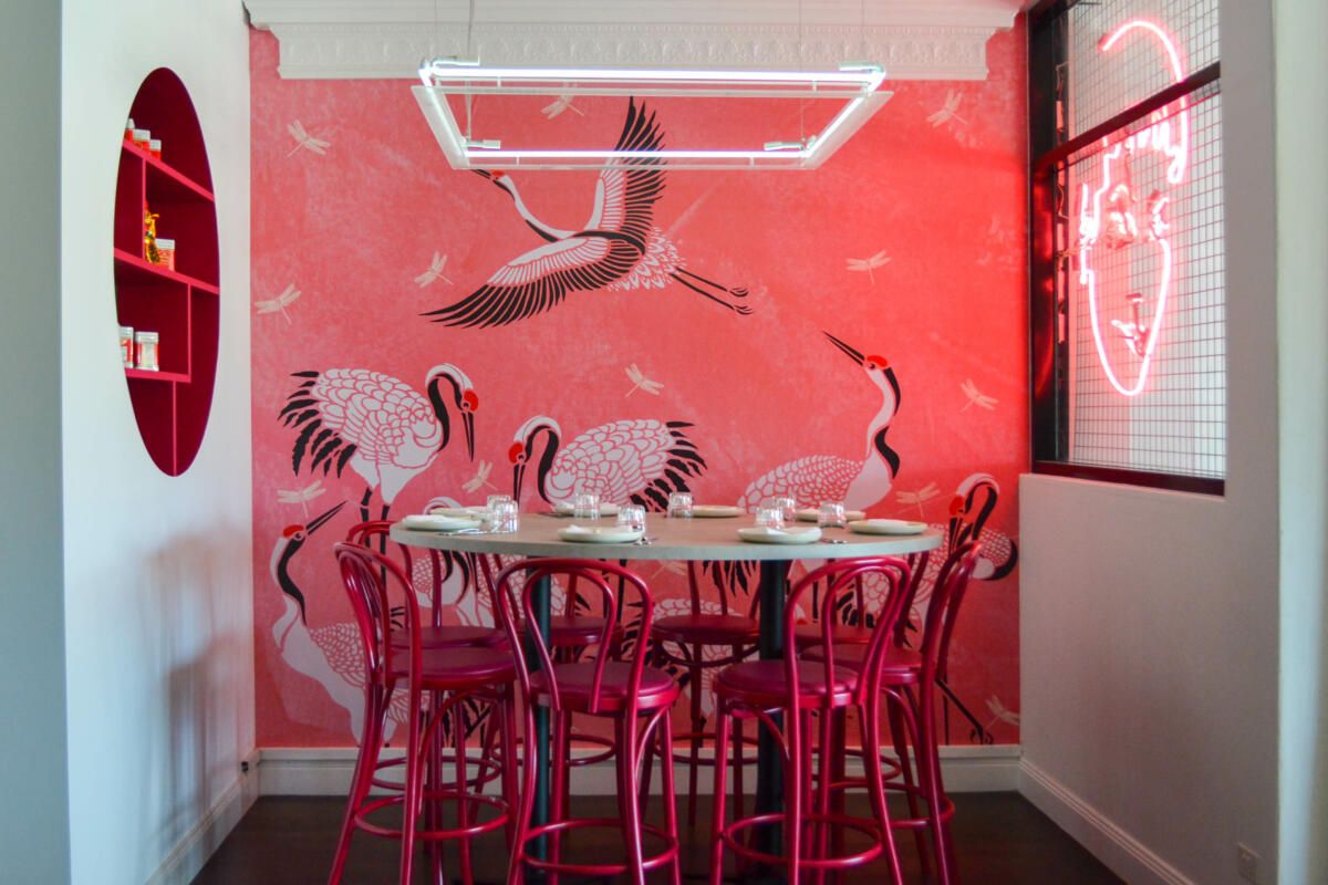 Rubi Red downstairs seating (Image: © 2022 Inside Gold Coast)