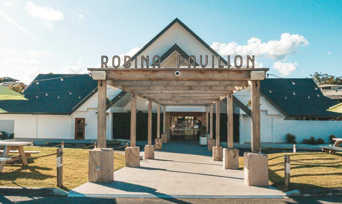 The exterior of Robina Suite (photo attached)