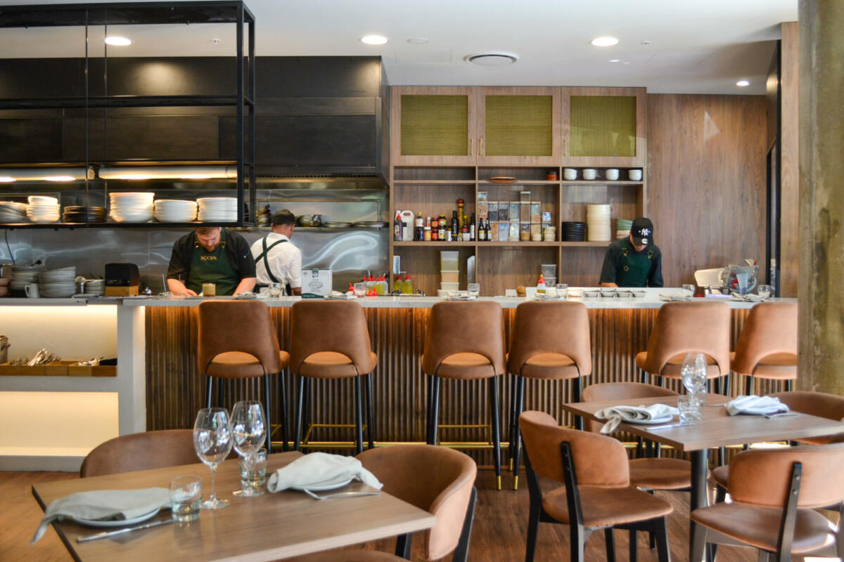 Social Eating House + Bar kitchen (Image: © 2022 Inside Gold Coast)