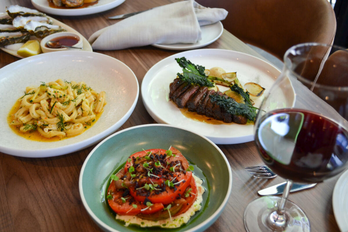 Various dishes from Social Eating House + Bar (Image: © 2022 Inside Gold Coast)