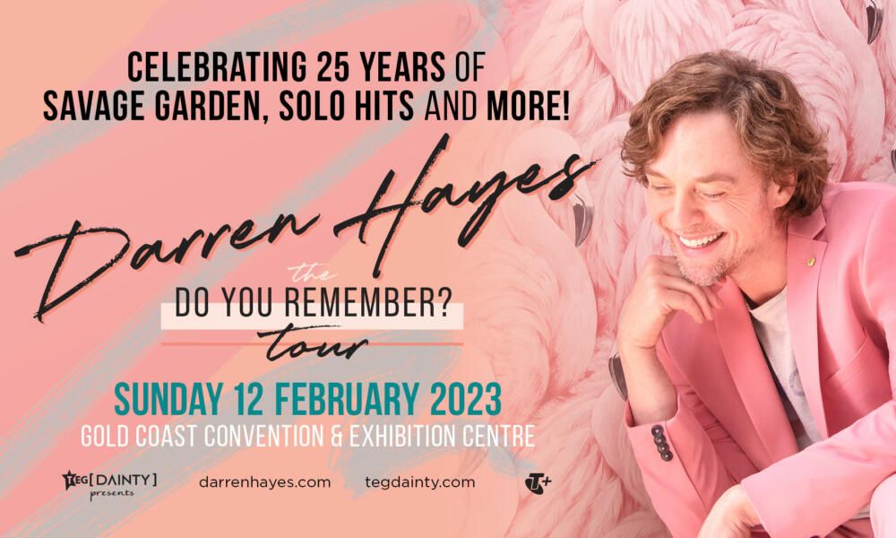 Darren Hayes Do You Remember? Tour image