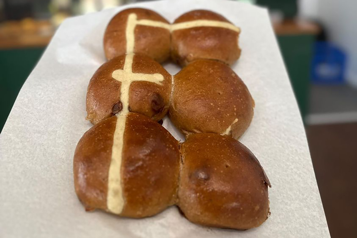 Franquette, Hot Cross Buns (image supplied)