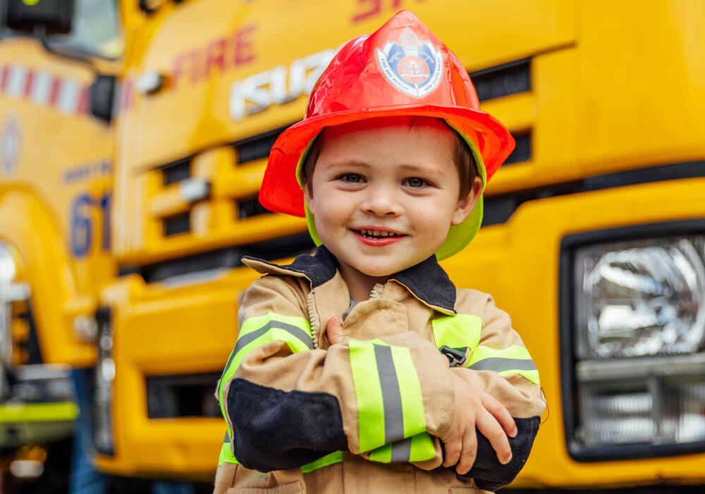 Little Fireman at Monster Machinery Day (image supplied)