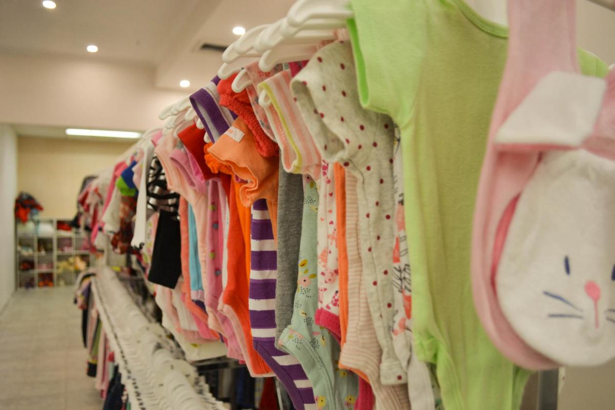 Baby clothing, Pacas Recycling Store (Image: © 2022 Inside Gold Coast)