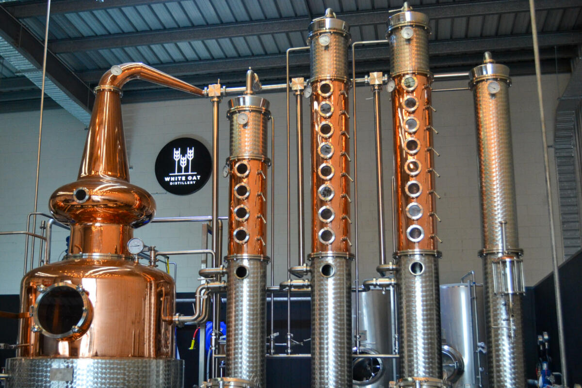 White Oat Distillery, distilling systems (Image: © 2022 Inside Gold Coast)