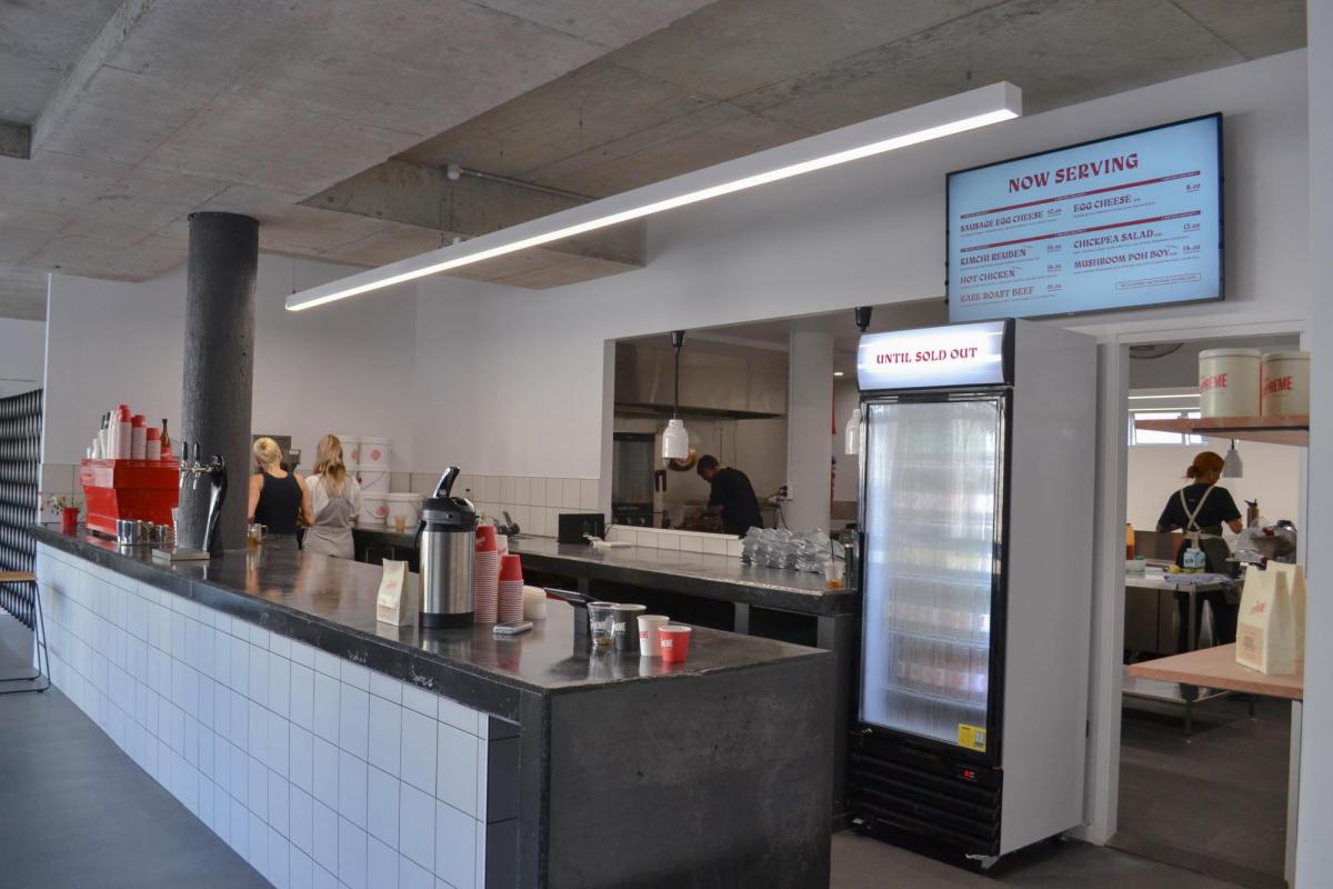 MC's Sandwich House, ordering counter (Image: © 2022 Inside Gold Coast)