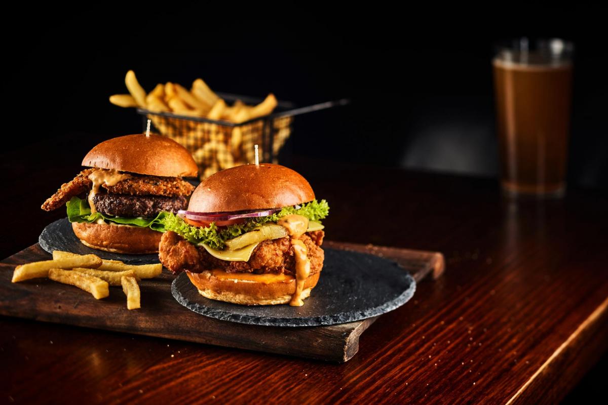 State of Origin Burgers at Sports Bar, The Star Gold Coast (image supplied)