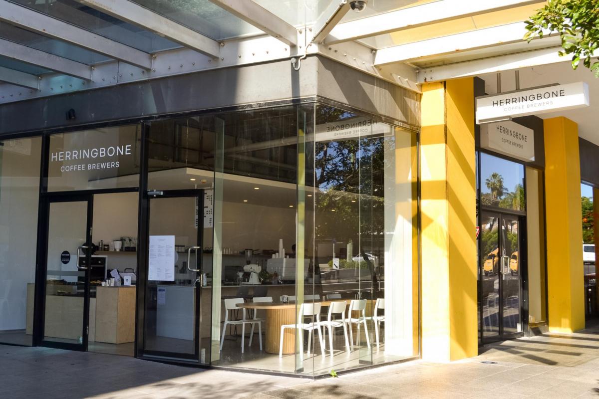 Herringbone Cafe, Southport exterior (Image: © 2022 Inside Gold Coast)