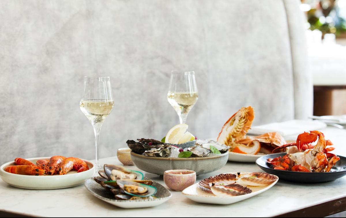 Citrique Seafood offerings, JW Marriott Gold Coast (image supplied)