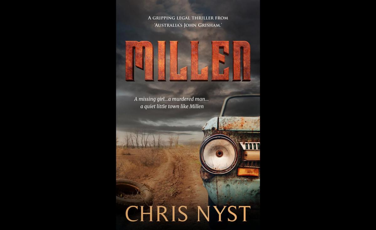 Chris Nyst's "Millen" book cover (image supplied)