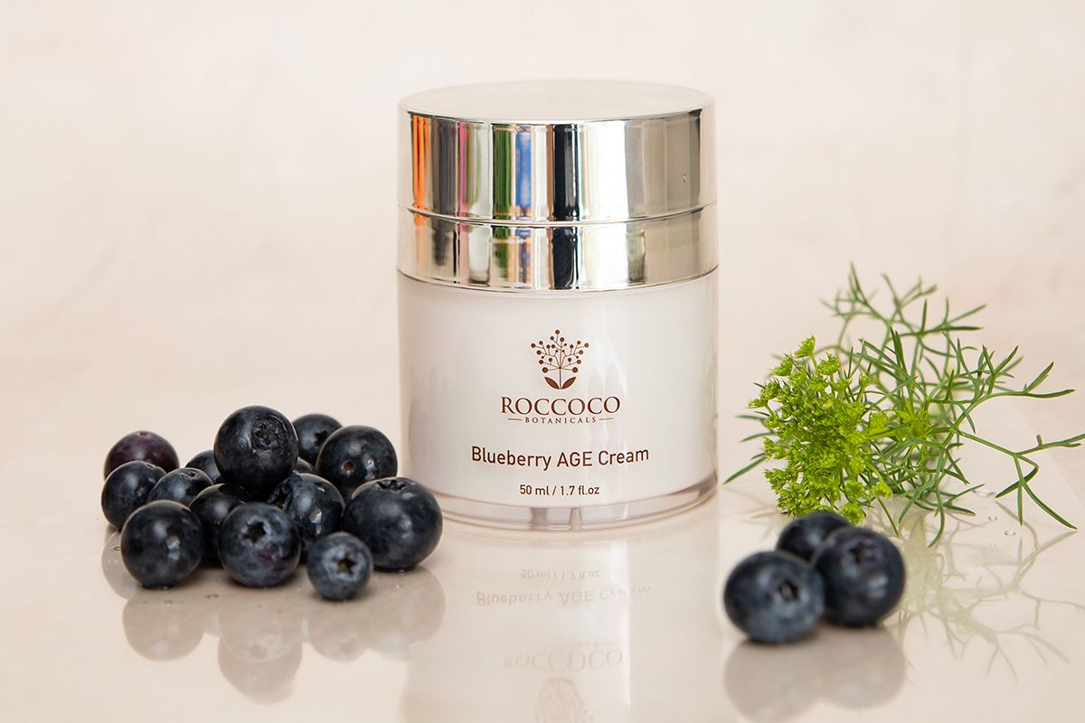 Blueberry AGE Cream - Roccoco Botanicals (image supplied)