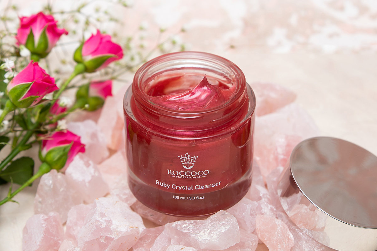Ruby Crystal Cleanser - Roccoco Botanicals (image supplied)
