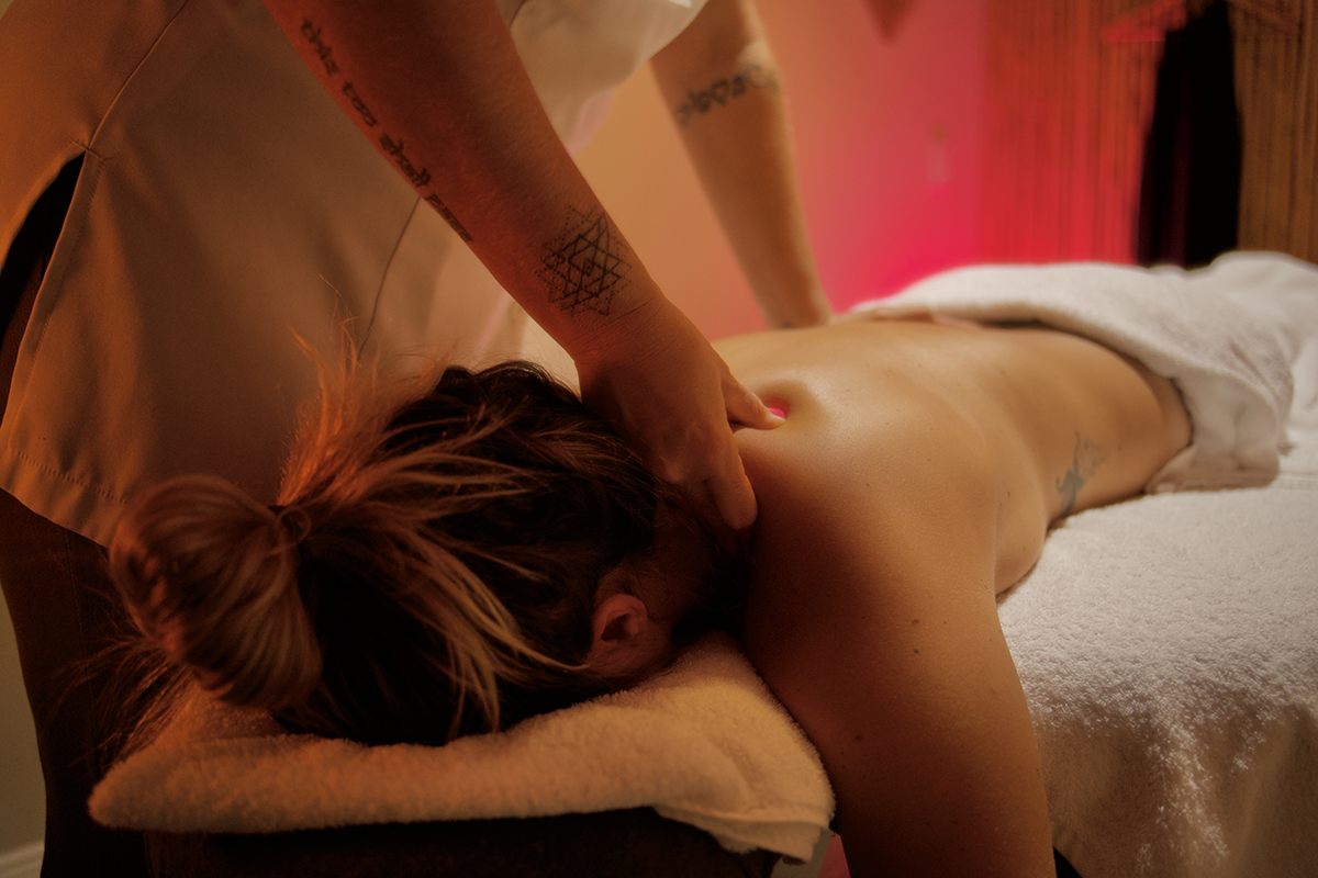Deep Tissue Massage, White Stone Healing Centre, Burleigh (image supplied)