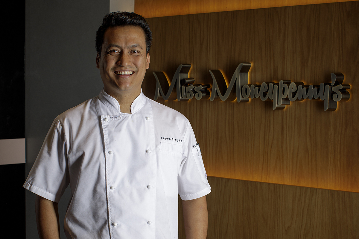 Tapos Singha, Miss Moneypenny's Broadbeach new head Chef (image supplied)