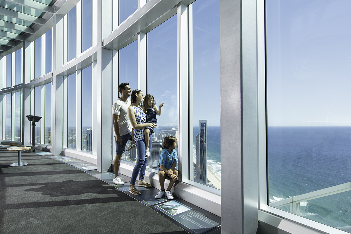 SkyPoint Observation Deck, Surfers Paradise (image supplied)