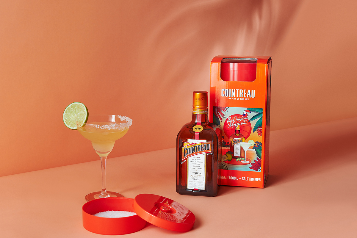 Cointreau Christmas Pack with salt rim tray (image supplied)