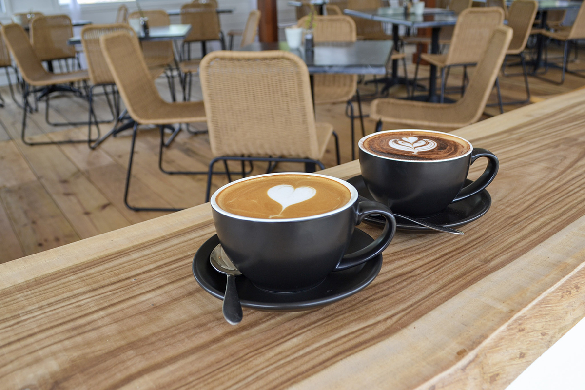 Coffees at Bean N Brunch, Tamborine Mountain (Image: © 2023 Inside Gold Coast)