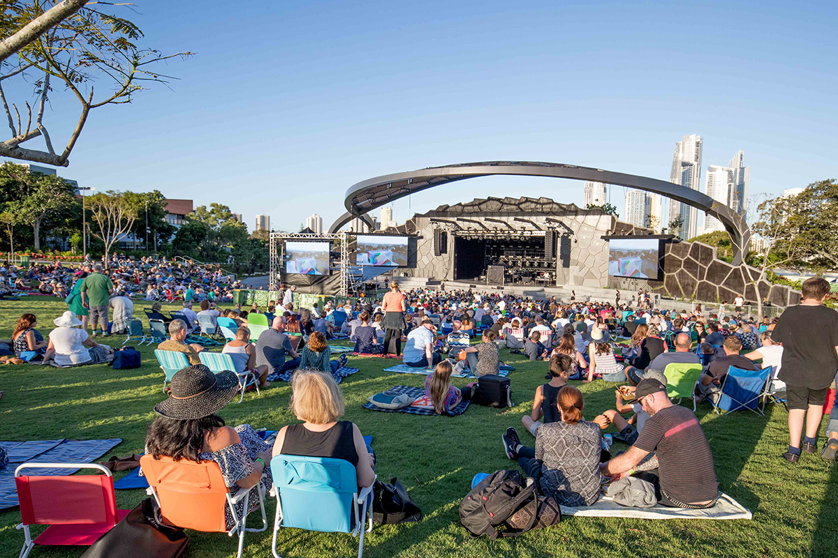 HOTA Outdoor Stage (image supplied by Destination Gold Coast)