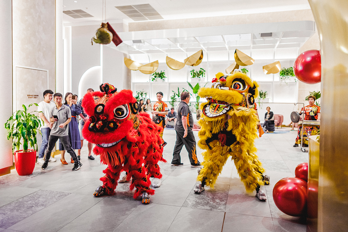 Lion Dancers, Lunar New Year, The Star Gold Coast (image supplied)