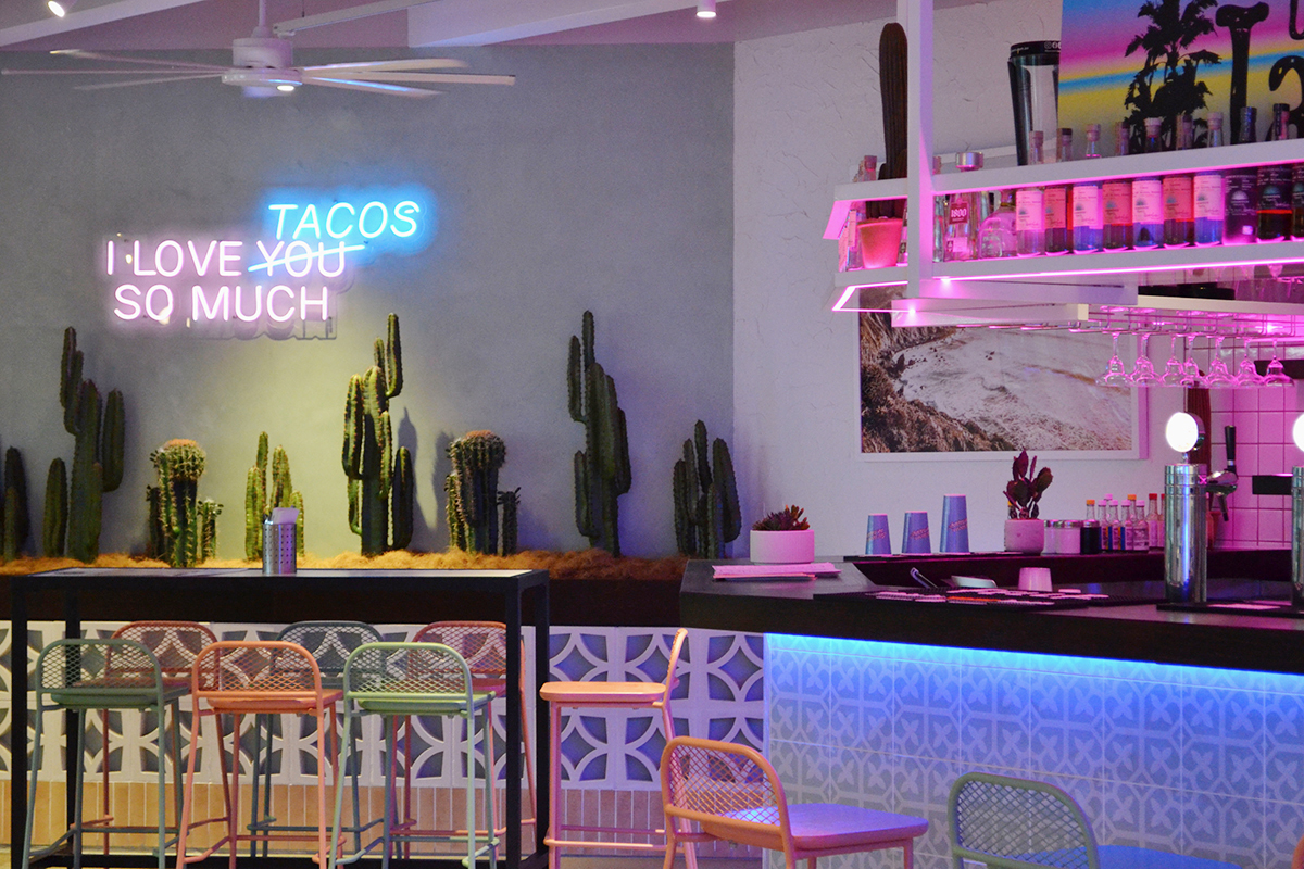 Interior shot of California Tacos, Broadbeach (Image: © 2023 Inside Gold Coast)